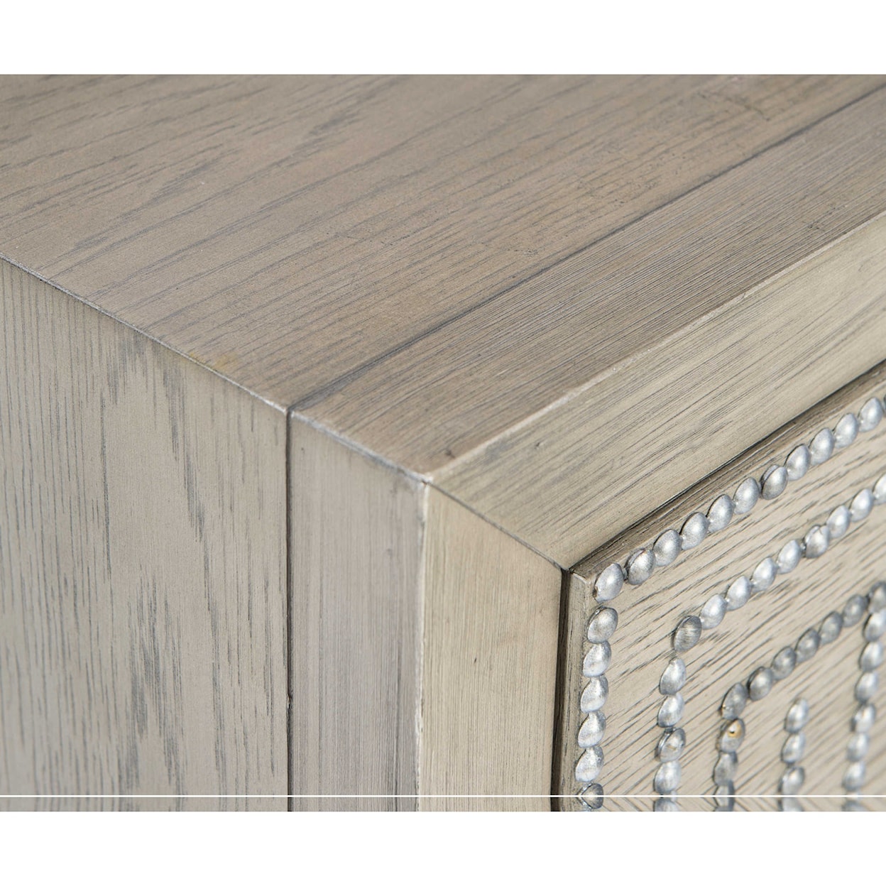 Uttermost Accent Furniture - Chests Devya Gray Oak Accent Chest