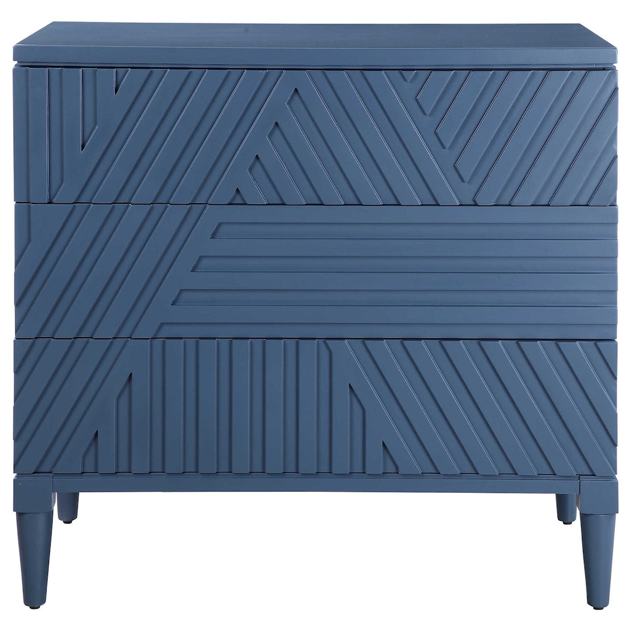 Uttermost Accent Furniture - Chests Colby Blue Drawer Chest