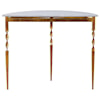 Uttermost Accent Furniture - Occasional Tables Imelda Demilune Console Table