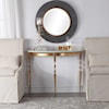 Uttermost Accent Furniture - Occasional Tables Imelda Demilune Console Table