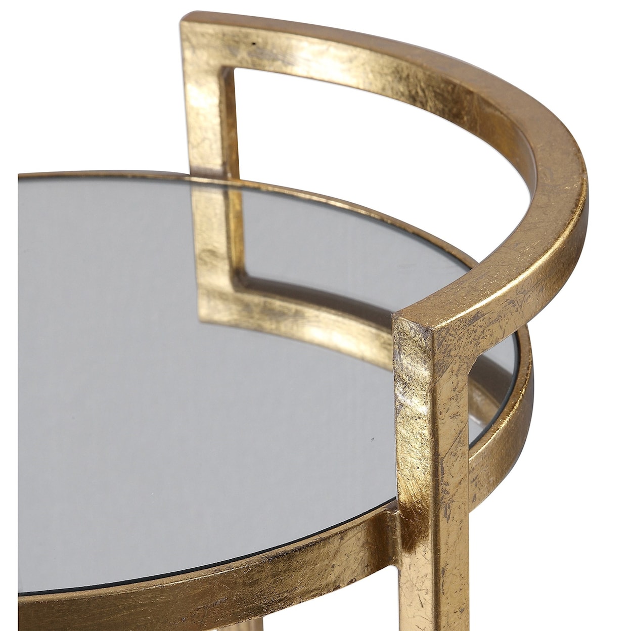 Uttermost Accent Furniture - Occasional Tables Cailin Gold Accent Table