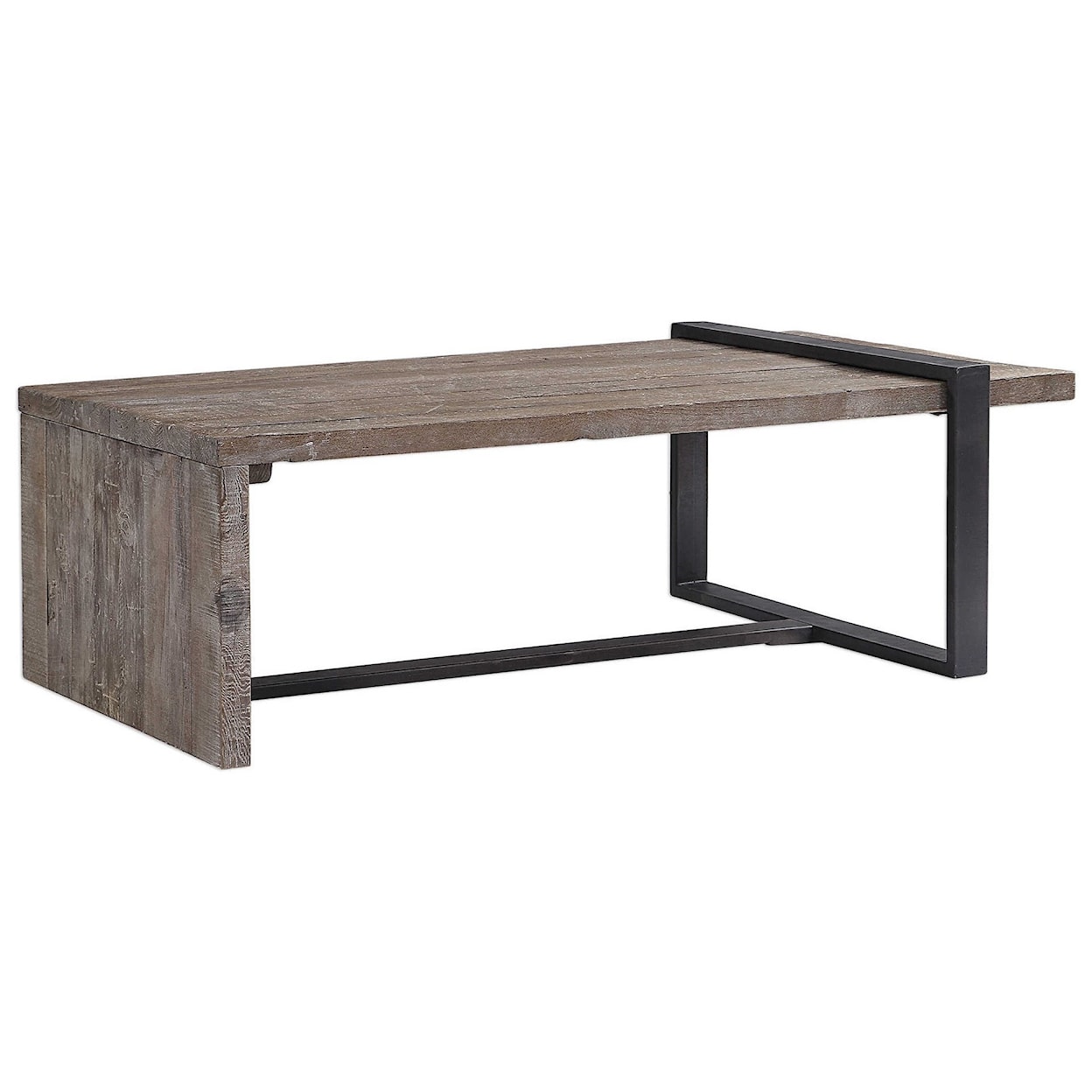 Uttermost Accent Furniture - Occasional Tables Genero Weathered Coffee Table