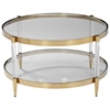 Uttermost Accent Furniture - Occasional Tables Kellen Glass Coffee Table