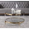 Uttermost Accent Furniture - Occasional Tables Kellen Glass Coffee Table