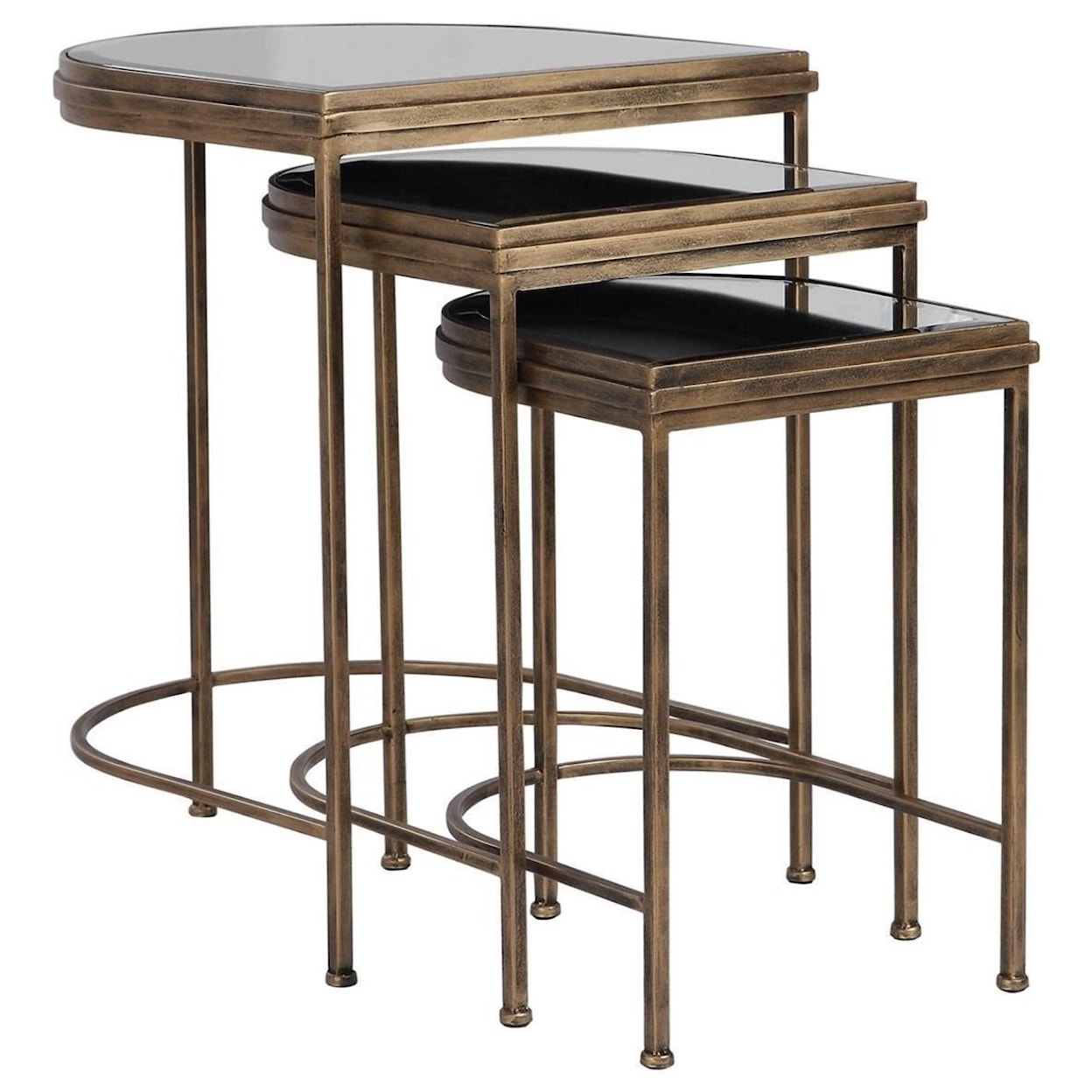 Uttermost Accent Furniture - Occasional Tables India Nesting Tables, Set/3