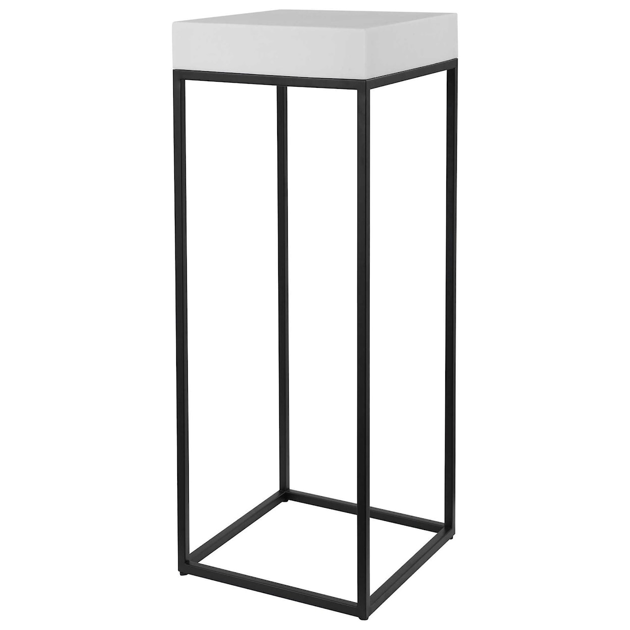 Uttermost Accent Furniture - Occasional Tables Gambia Marble Plant Stand