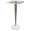 Uttermost Accent Furniture - Occasional Tables Campeiro Brass Drink Table