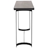 Uttermost Accent Furniture - Occasional Tables Basuto Steel Console Table