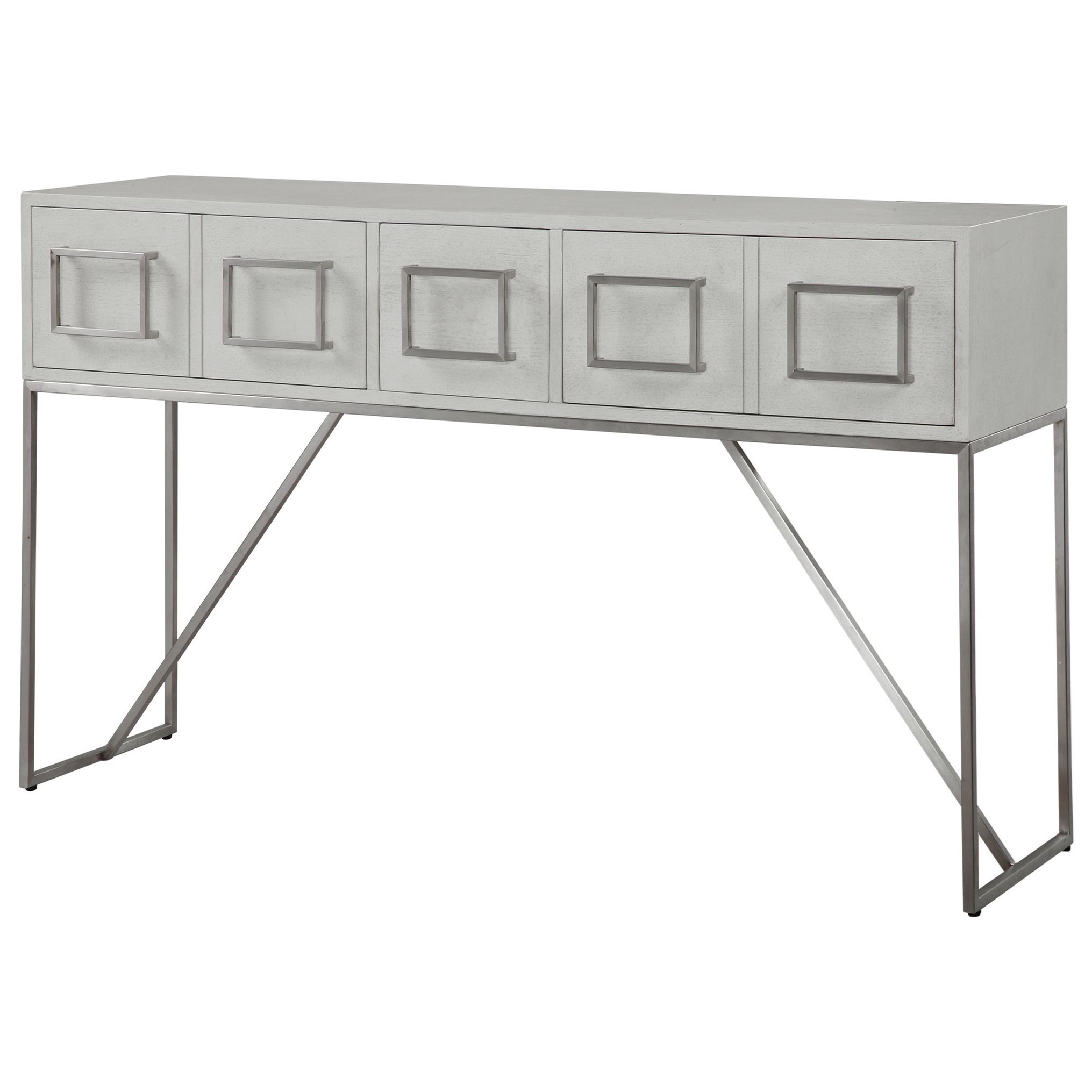 Abaya White Console Table