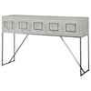 Uttermost Accent Furniture - Occasional Tables Abaya White Console Table