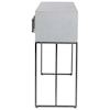 Uttermost Accent Furniture - Occasional Tables Abaya White Console Table