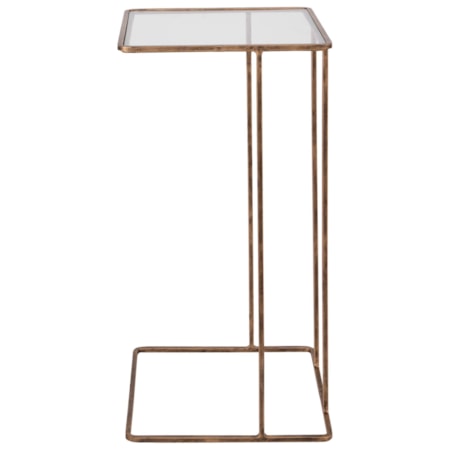 Cadmus Gold Side Table