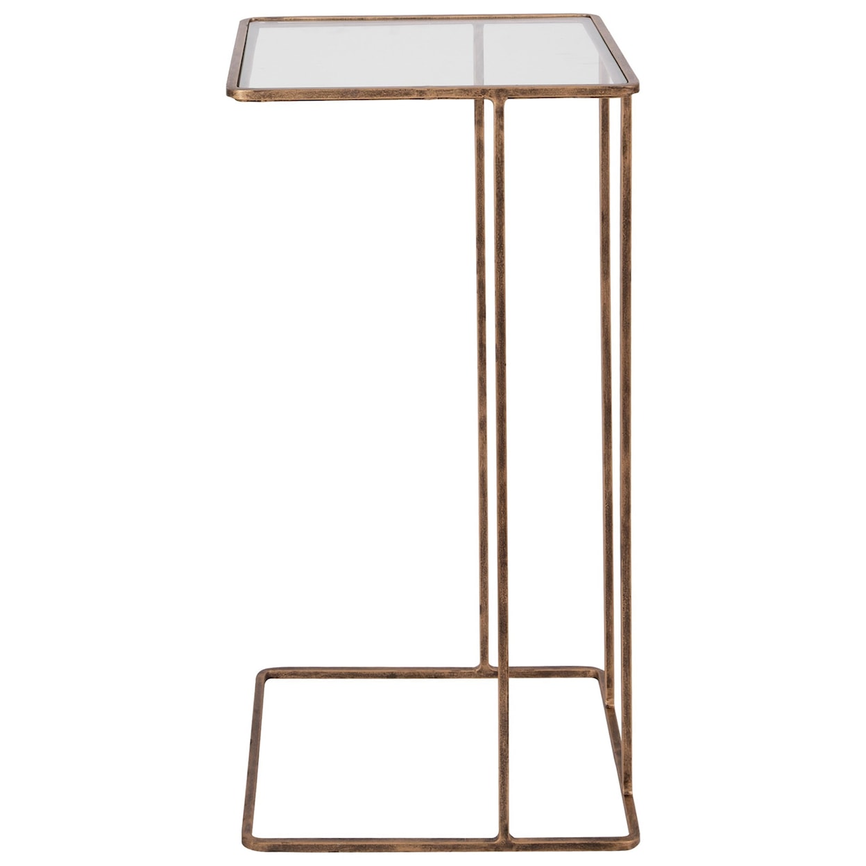 Uttermost Accent Furniture - Occasional Tables Cadmus Gold Side Table