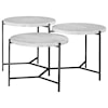 Uttermost Accent Furniture - Occasional Tables Contarini Tiered Coffee Table