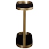 Uttermost Accent Furniture - Occasional Tables Adia Antique Gold Side Table