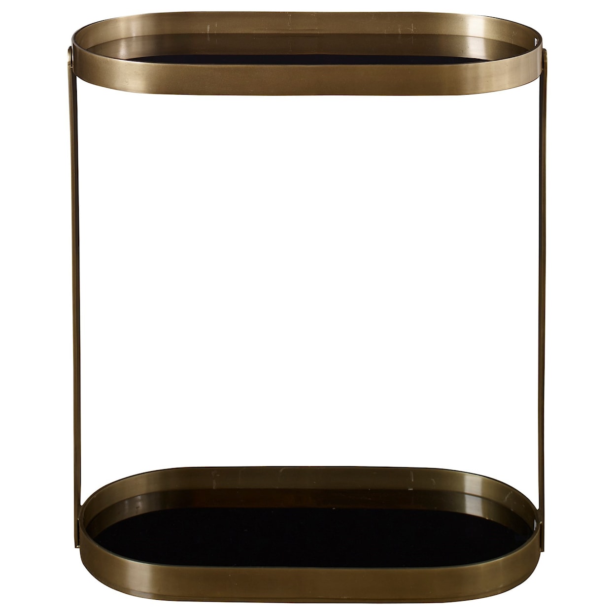 Uttermost Accent Furniture - Occasional Tables Adia Antique Gold Side Table