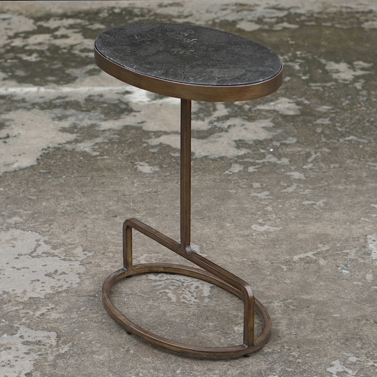 Uttermost Accent Furniture - Occasional Tables Jessenia Stone Accent Table