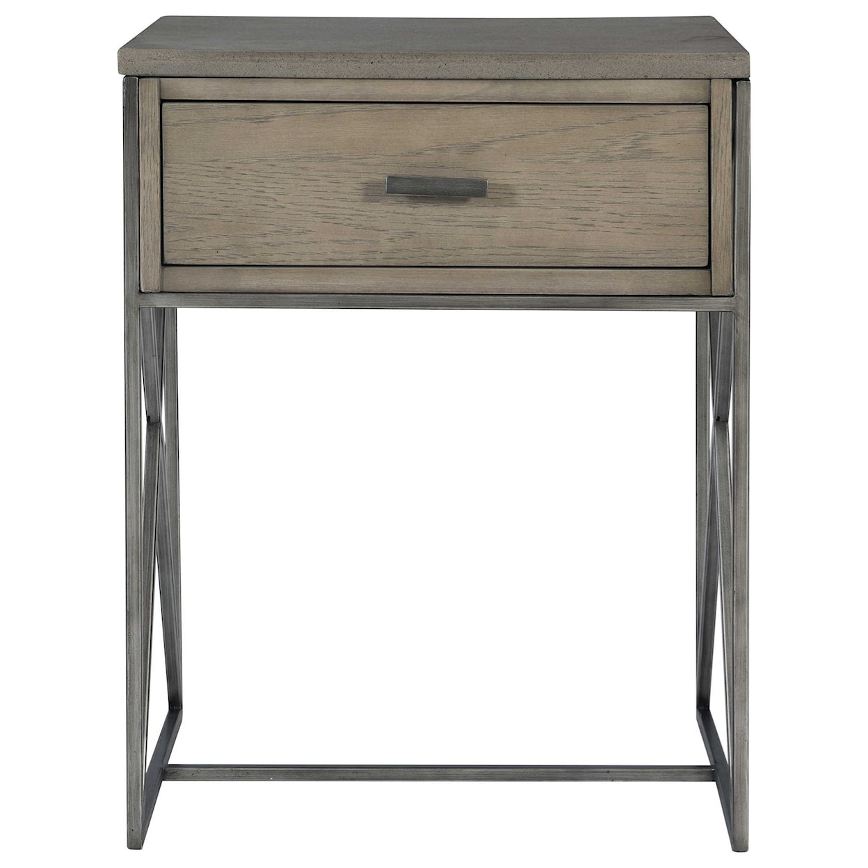 Uttermost Accent Furniture - Occasional Tables Cartwright Gray Side Table