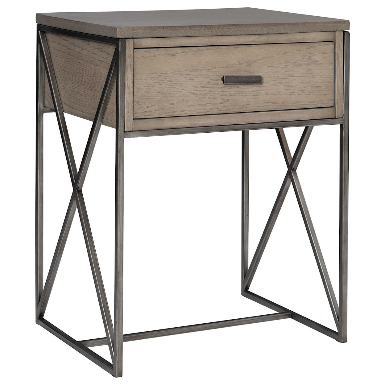 Uttermost Accent Furniture - Occasional Tables Cartwright Gray Side Table