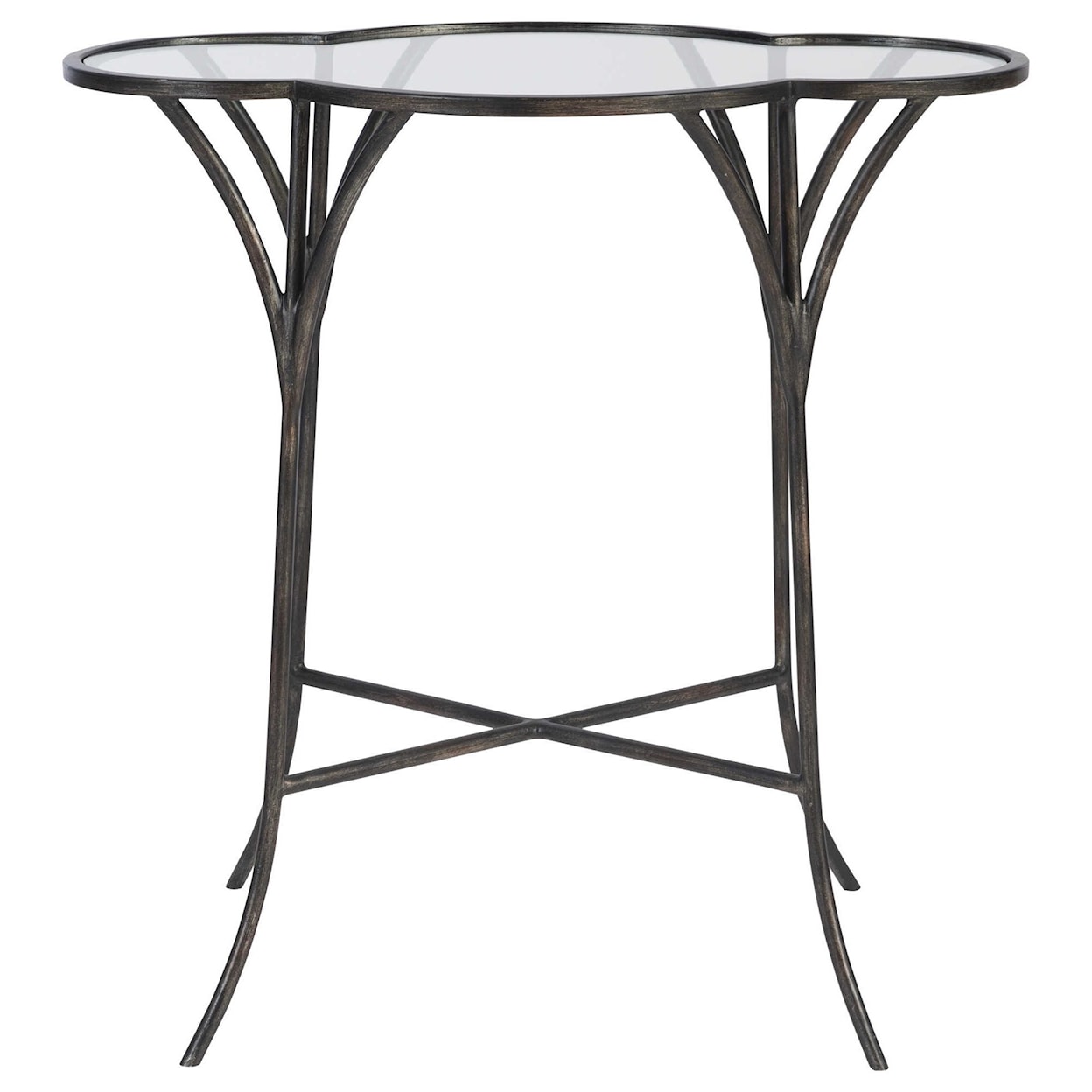 Uttermost Accent Furniture - Occasional Tables Adhira Glass Accent Table