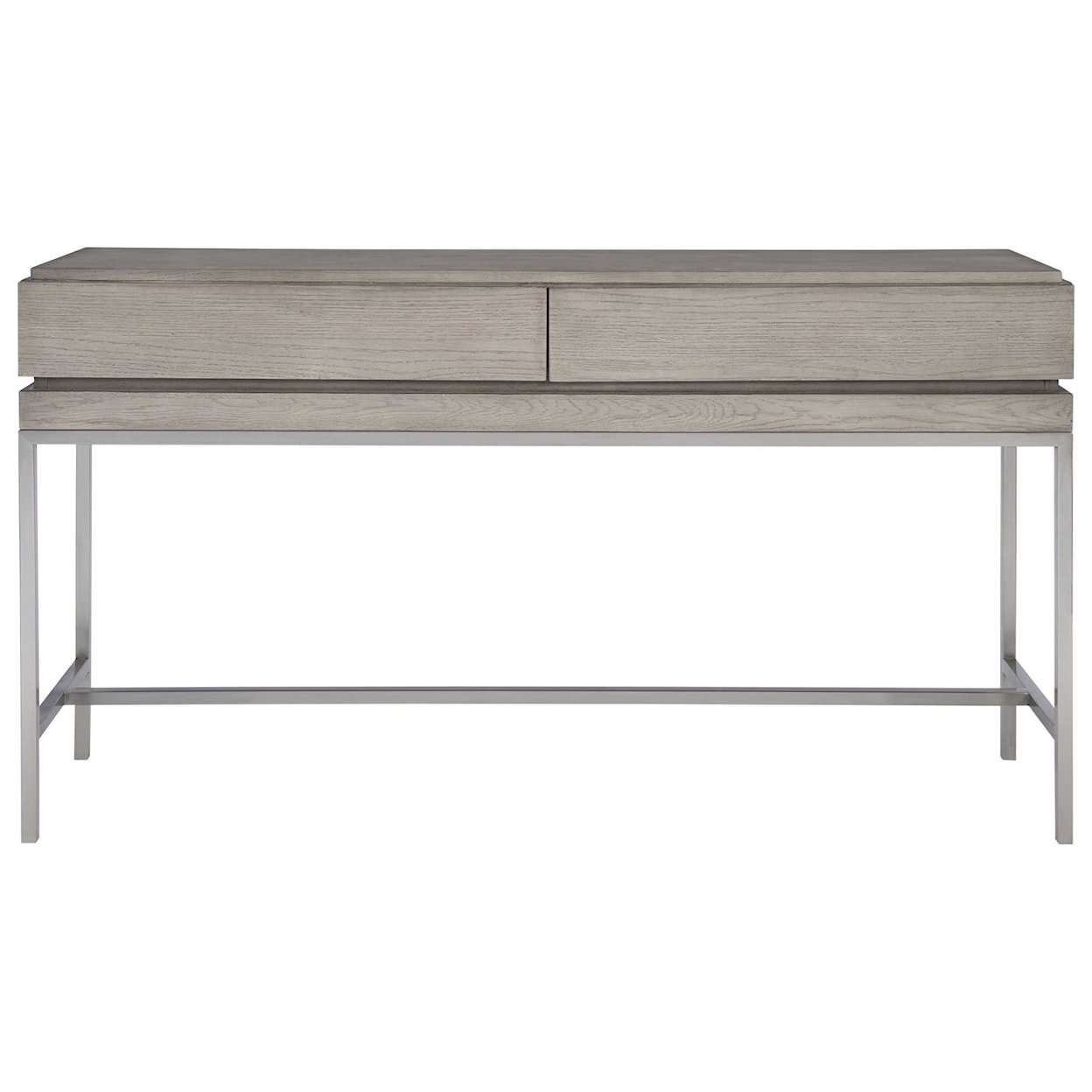 Uttermost Accent Furniture - Occasional Tables Kamala Gray Oak Console Table