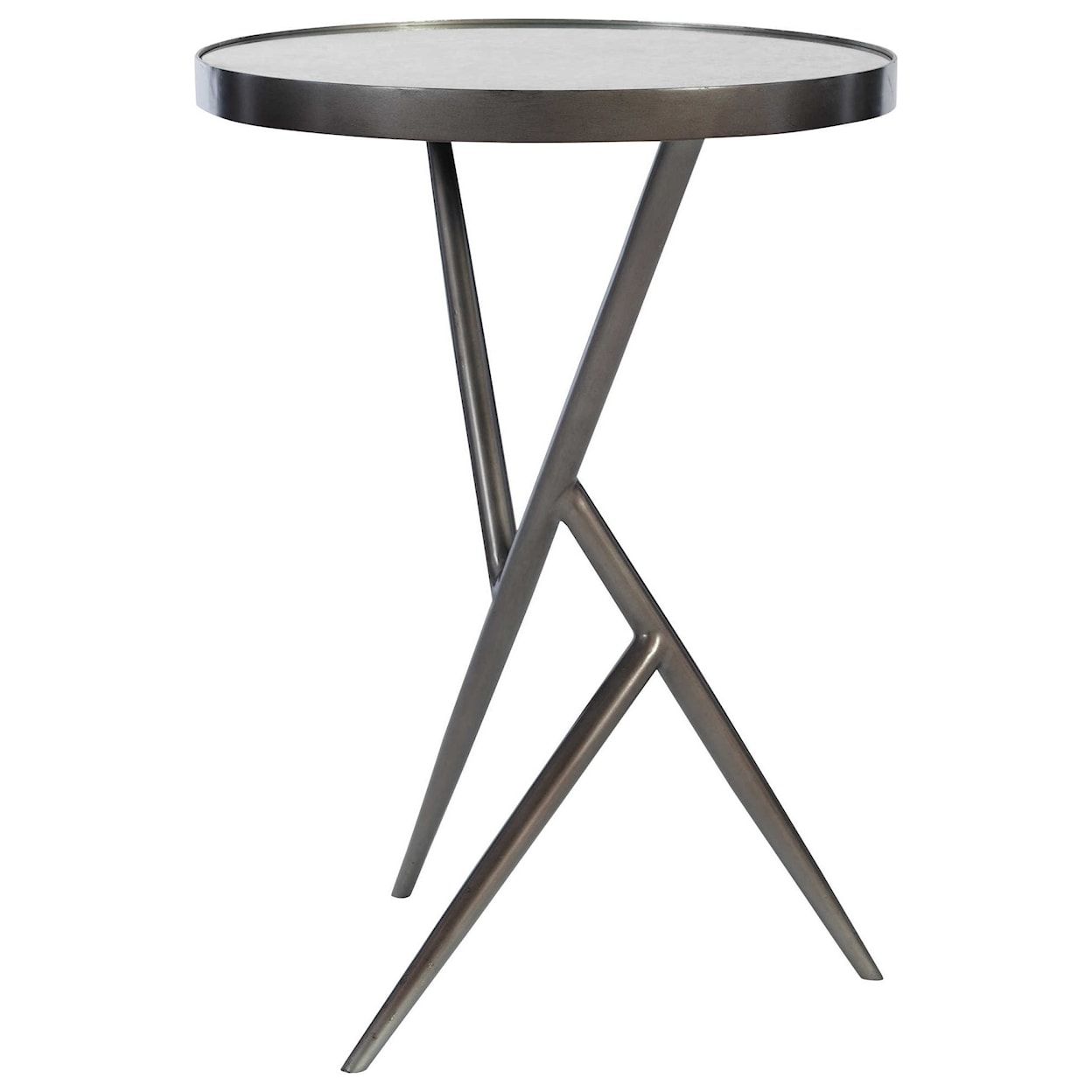 Uttermost Accent Furniture - Occasional Tables Absalom Round Accent Table