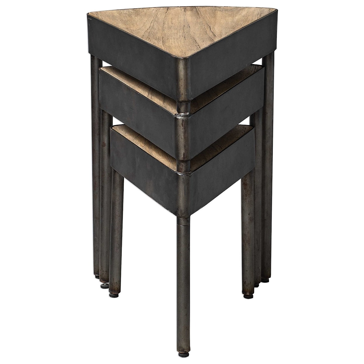 Uttermost Accent Furniture - Occasional Tables Akito Nesting Table