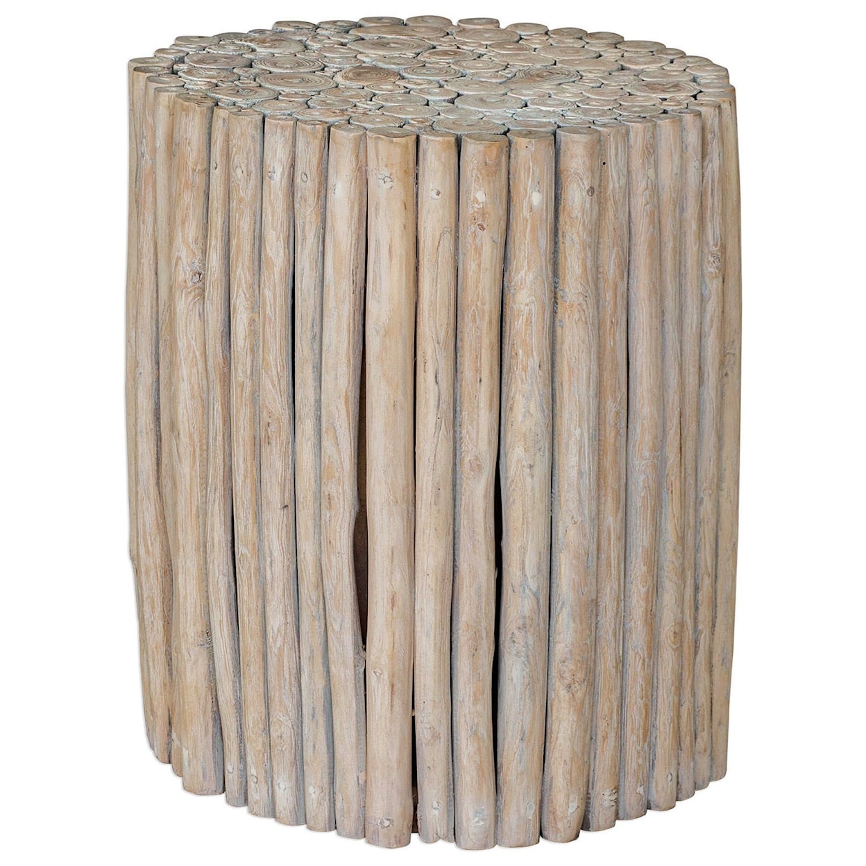 Uttermost Accent Furniture - Occasional Tables Tectona Teak End Table