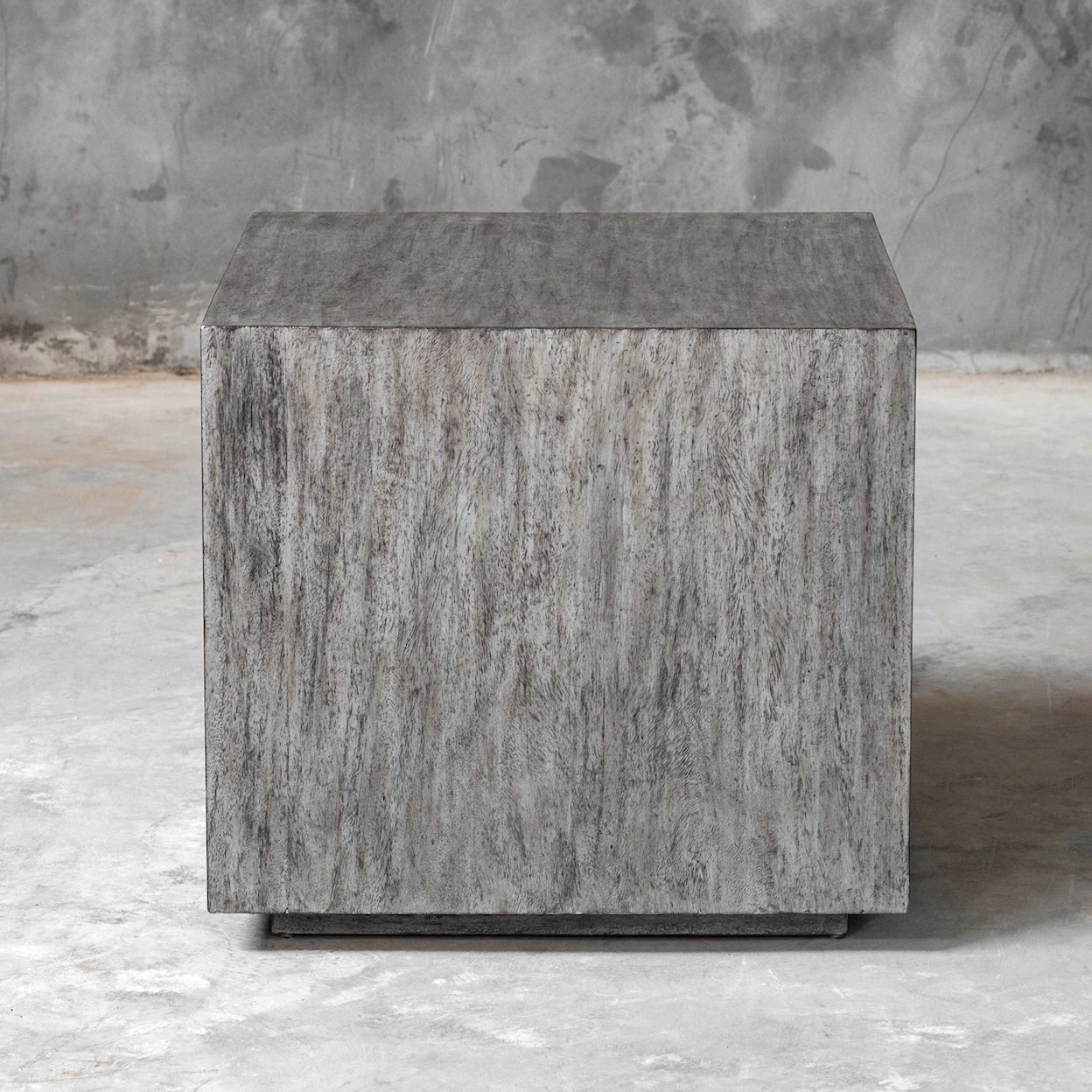 Uttermost Accent Furniture - Occasional Tables Kareem Modern Gray Side Table