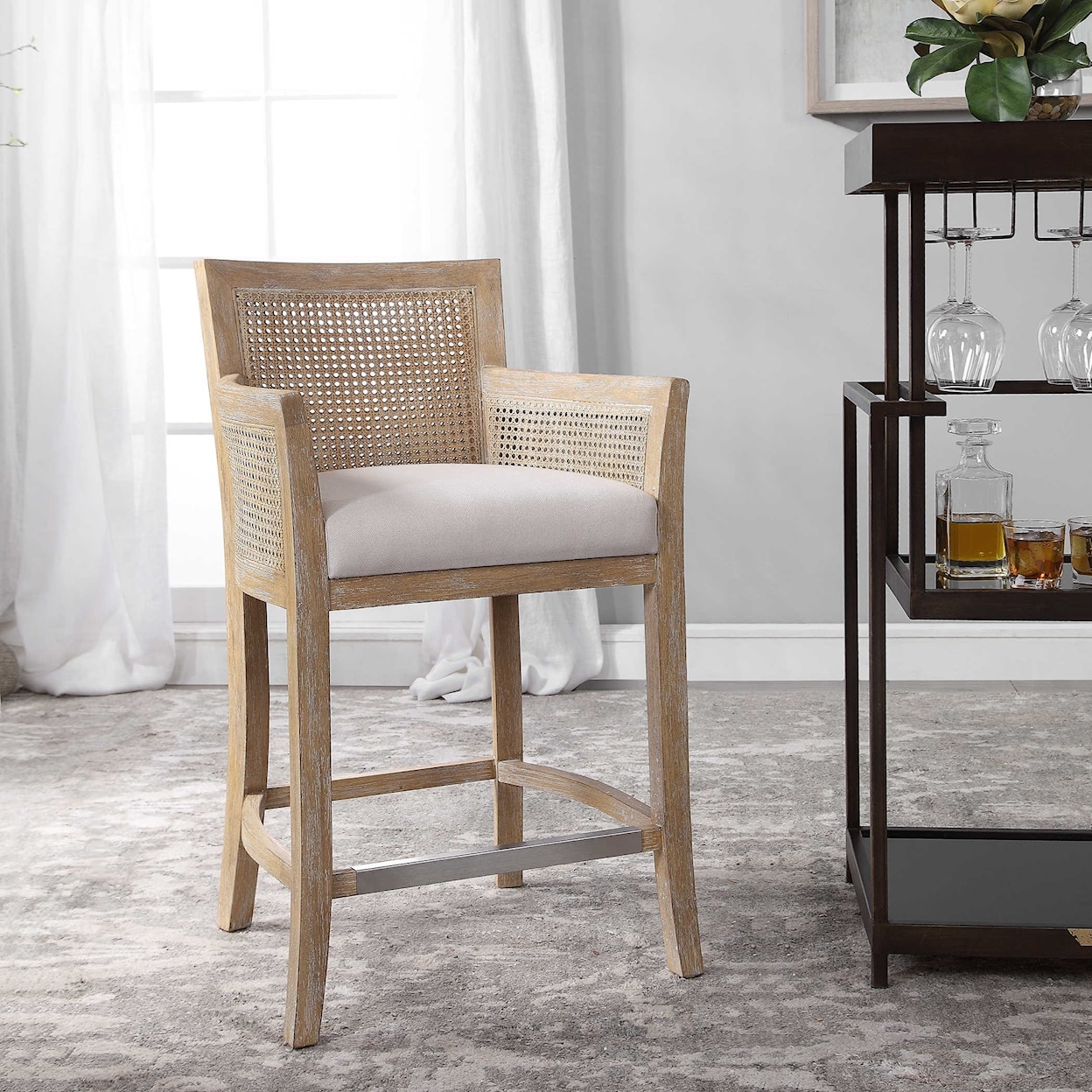 Uttermost Accent Furniture - Stools Encore Counter Stool
