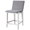 Uttermost Accent Furniture - Stools Brazos Gray Counter Stool