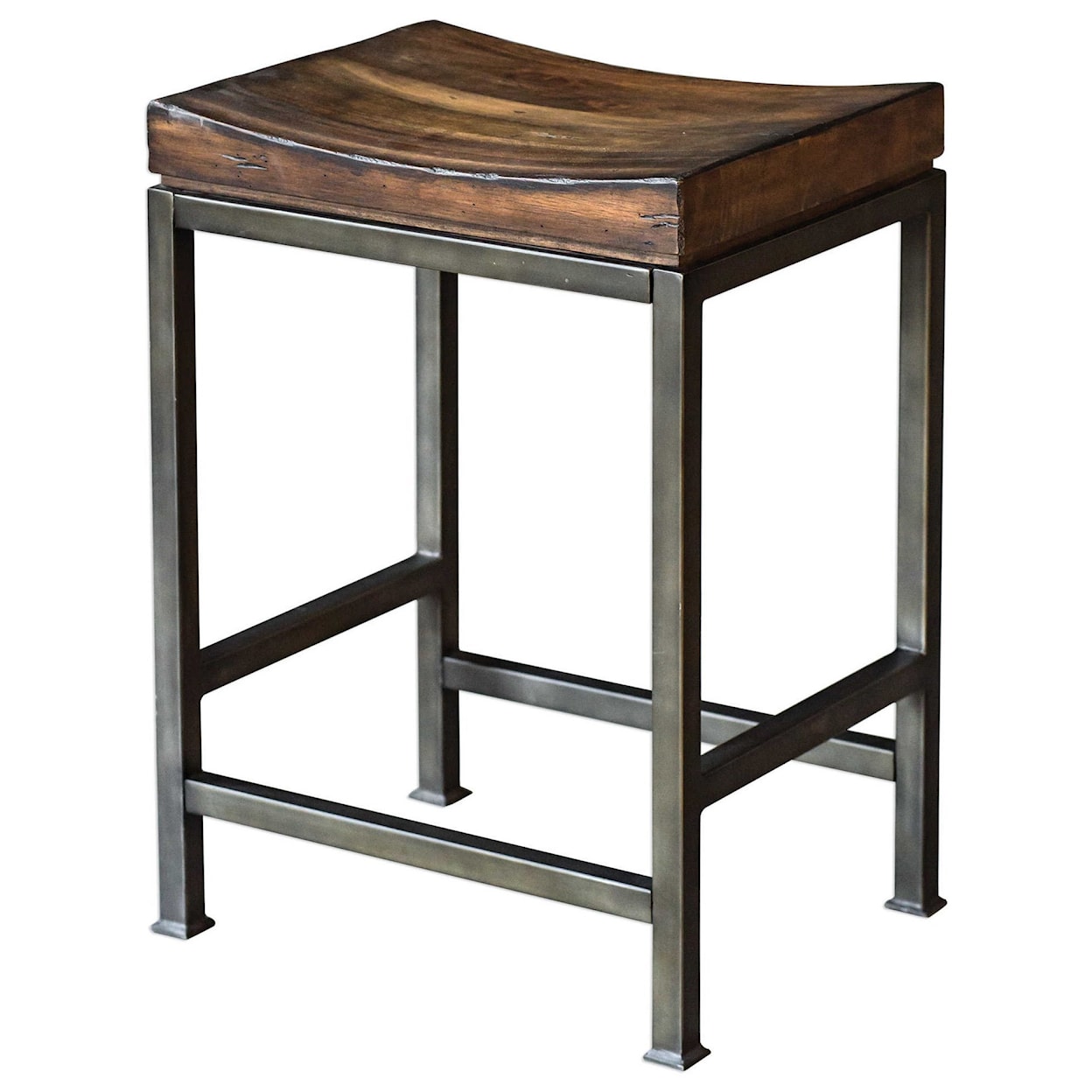 Uttermost Accent Furniture - Stools Beck Wood Counter Stool