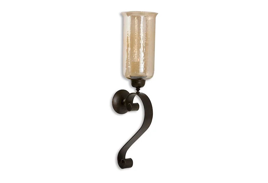 Accessories Joselyn Candle Wall Sconce by Uttermost at Wayside Furniture & Mattress
