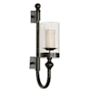 Uttermost Accessories Garvin Twist Sconce With Candle