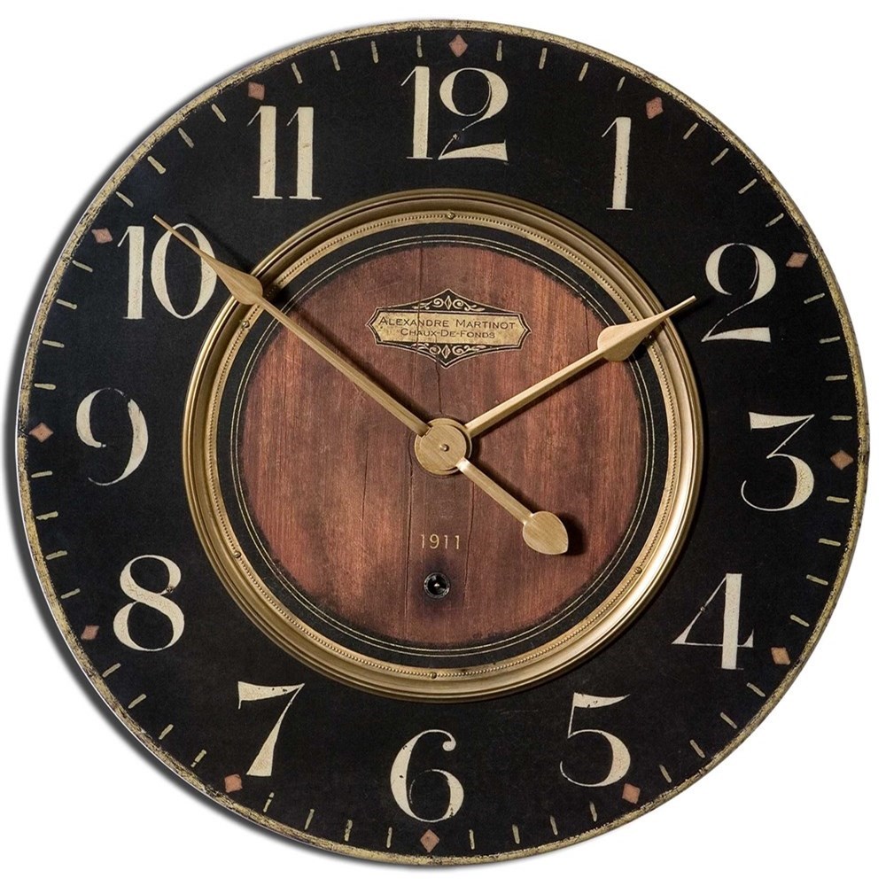 Alexandre Martinot 23" Wall Clock