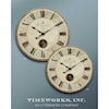 Uttermost Clocks Harrison Gray 30" Wall Clock