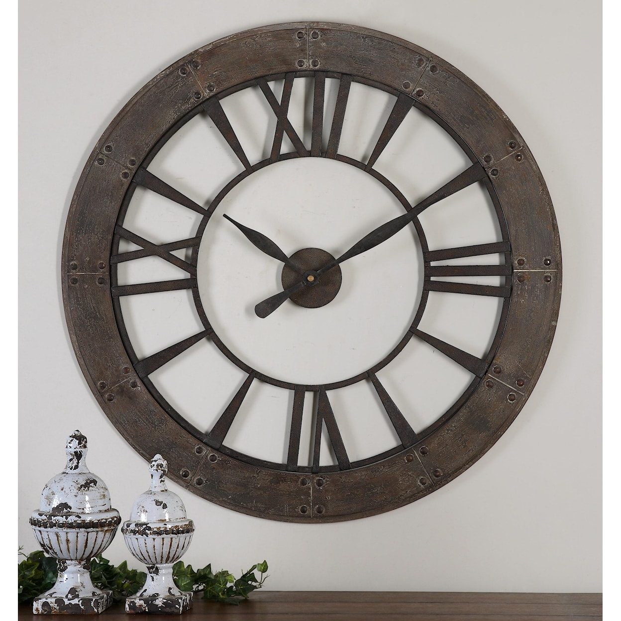 Uttermost Clocks Ronan Wall Clock