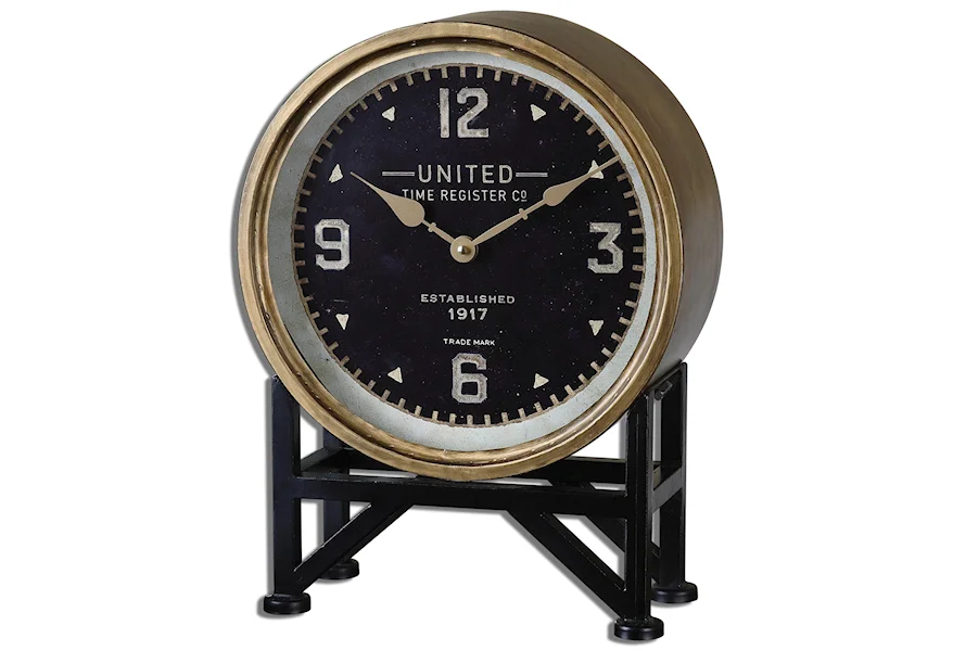 Clocks Shyam Table Clocks by Uttermost at Jacksonville Furniture Mart