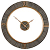 Uttermost Clocks Alphonzo Modern Wall Clock