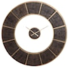 Uttermost Clocks Kerensa Wooden Wall Clock