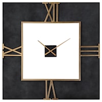 Uttermost Mudita Square Wall Clock