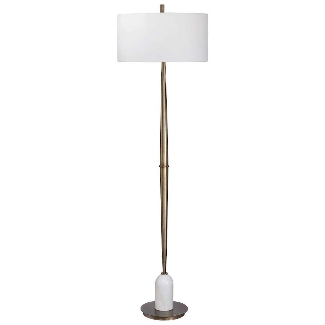 Uttermost Floor Lamps Minette Mid-Century Floor Lamp