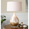 Uttermost Table Lamps Flavian Glazed Ceramic Lamp