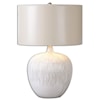 Uttermost Table Lamps Georgios Textured Ceramic Lamp