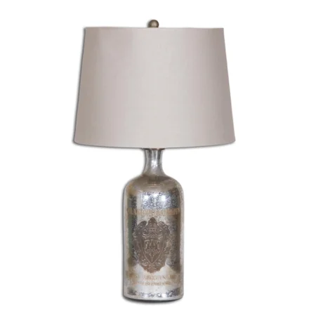 Borel Antique Glass Table Lamp
