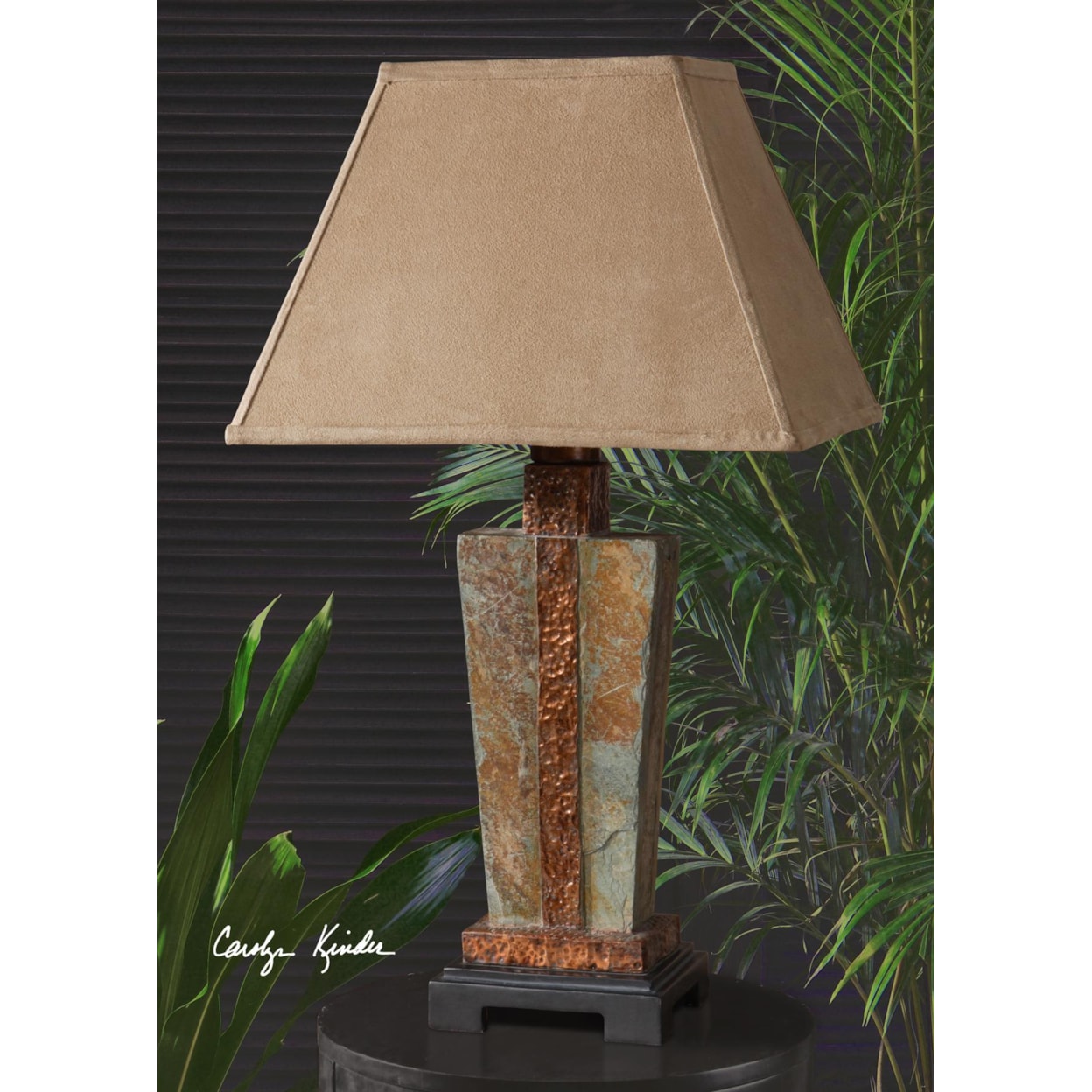 Uttermost Accent Lamps Slate Accent