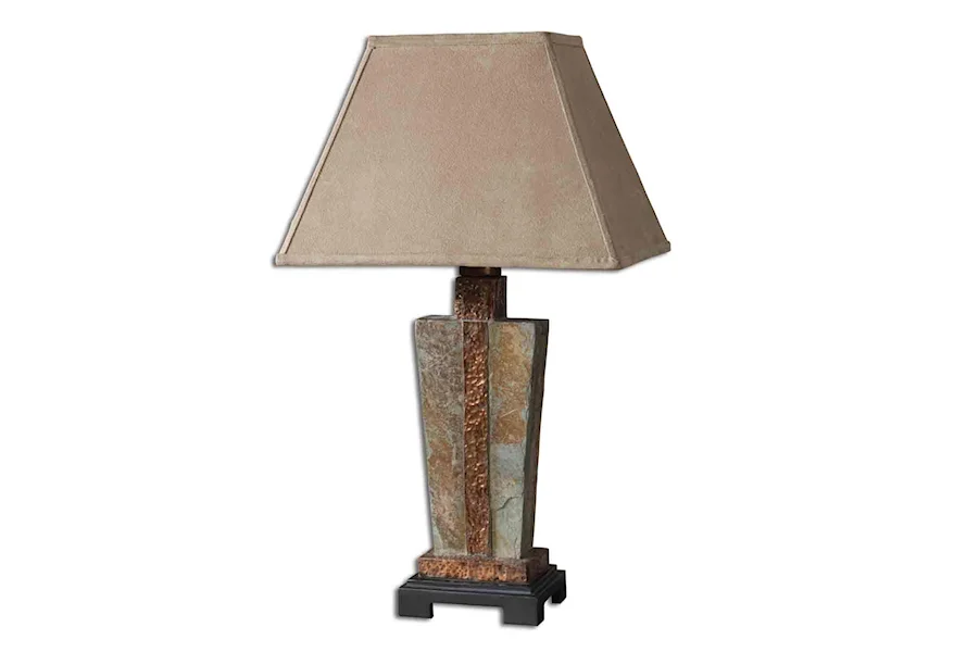 Accent Lamps Slate Accent by Uttermost at Z & R Furniture