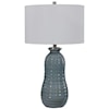 Uttermost Table Lamps Zaila Light Blue Table Lamp