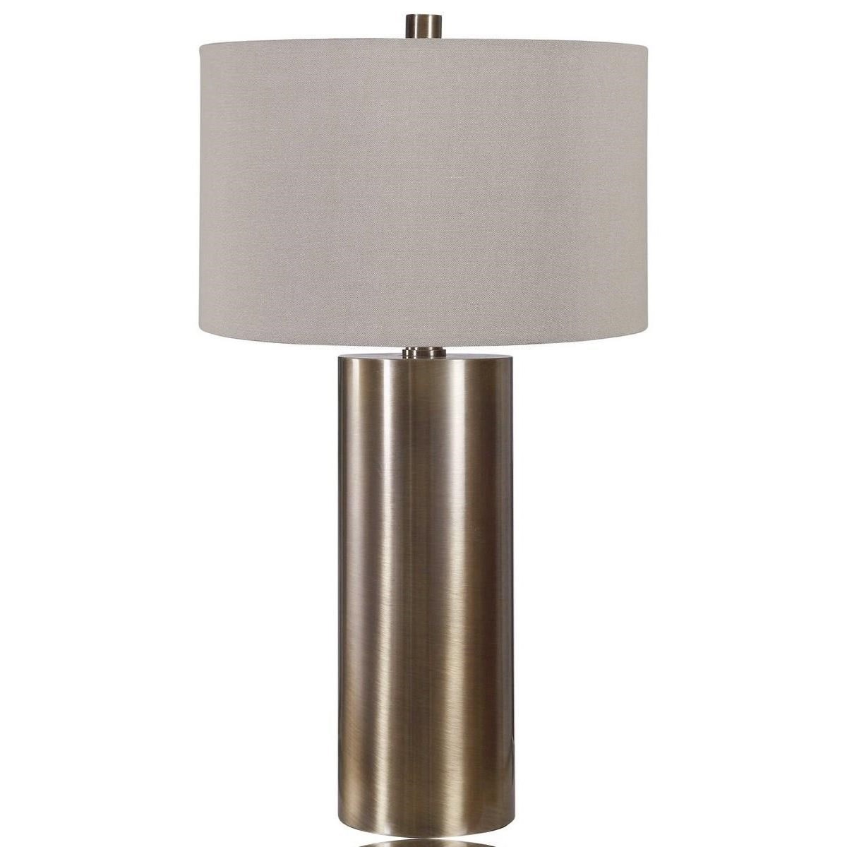 Uttermost Table Lamps Taria Brushed Brass Table Lamp