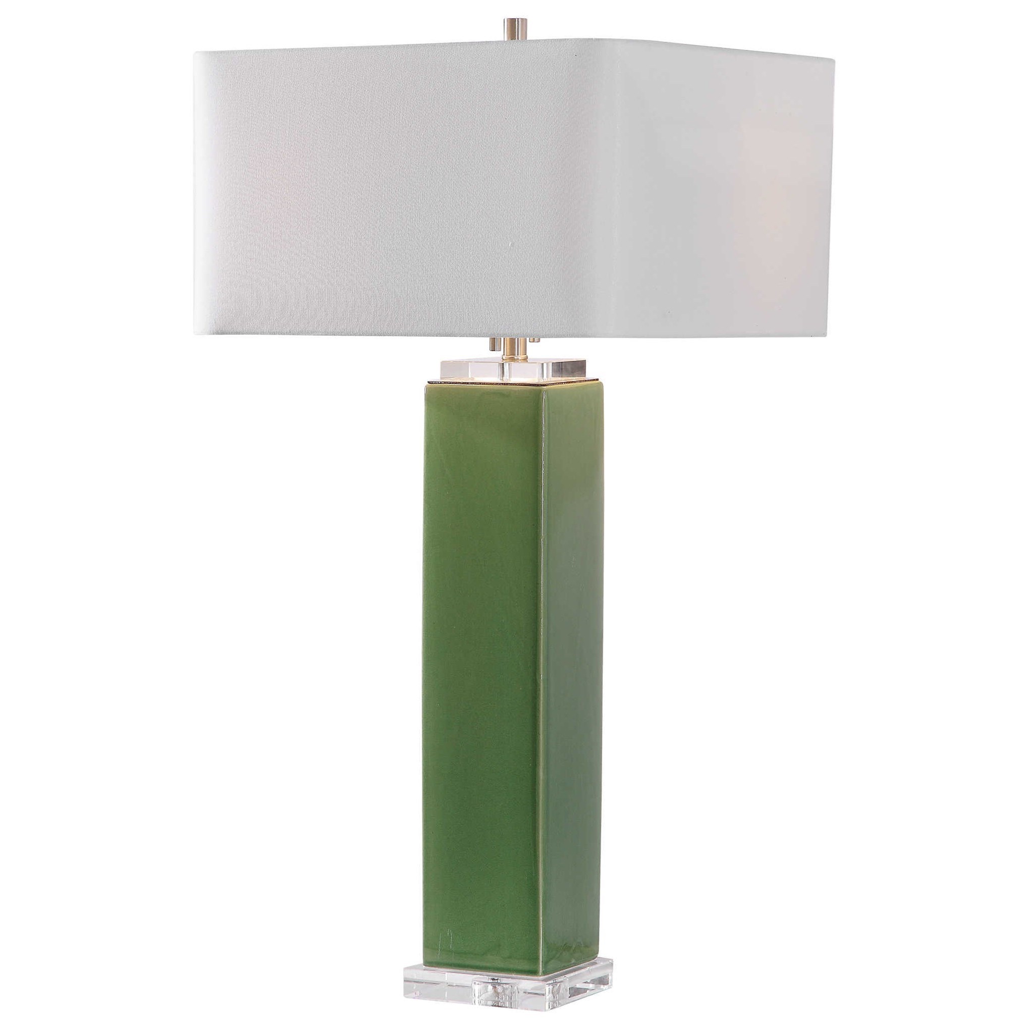 Uttermost Table Lamps Aneeza Tropical Green Table Lamp